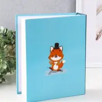 Фотоальбом 200 фото 10X15см, "Лисёнок в наушниках", ПП карм. Фотоальбом 200 фото 10X15см, "Лисёнок в наушниках", ПП карм.