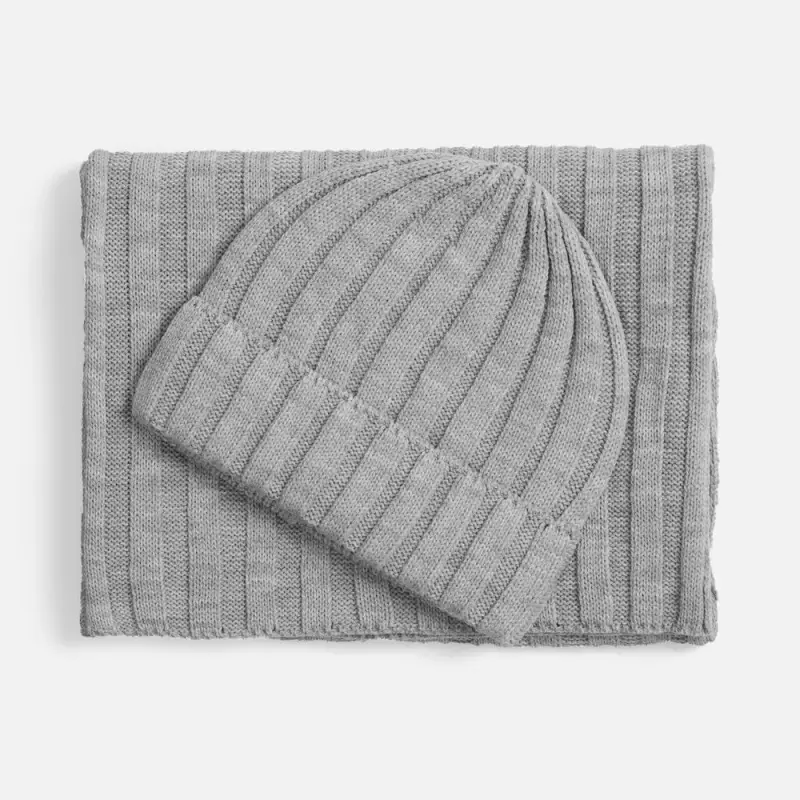 Шапка Metelitsa, серебристо-серый меланж Шапка Metelitsa, серебристо-серый меланж