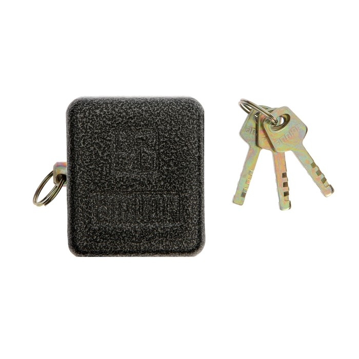 Замок навесной Замок навесной "АЛЛЮР" ВС2-10-01С, с закрытой дужкой, цвет антик серебряный