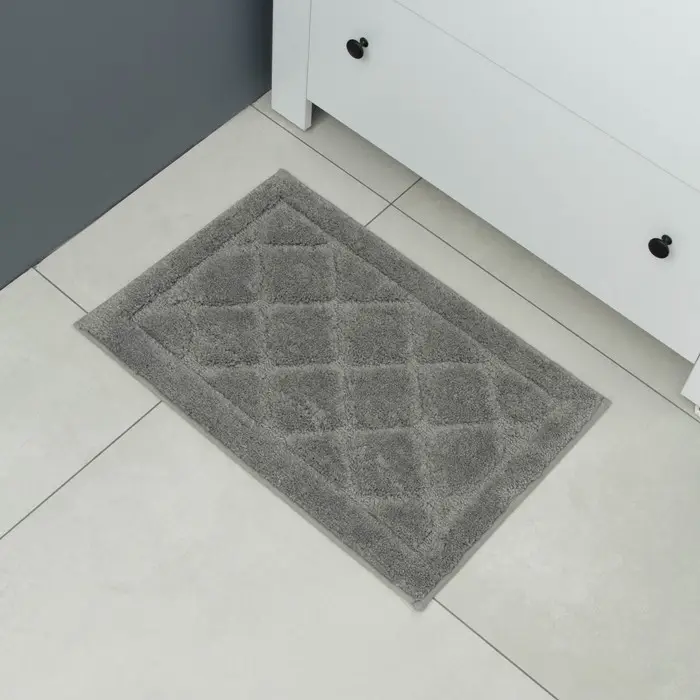 Коврик Доляна &laquo;Шамбор&raquo;, 40&times;60 см, серый