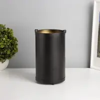 Фигурка светящаяся RISALUX &laquo;Закат в лесу&raquo;, LED-ночник, 3&times;ААА, чёрный, 12&times;12&times;20.5 см