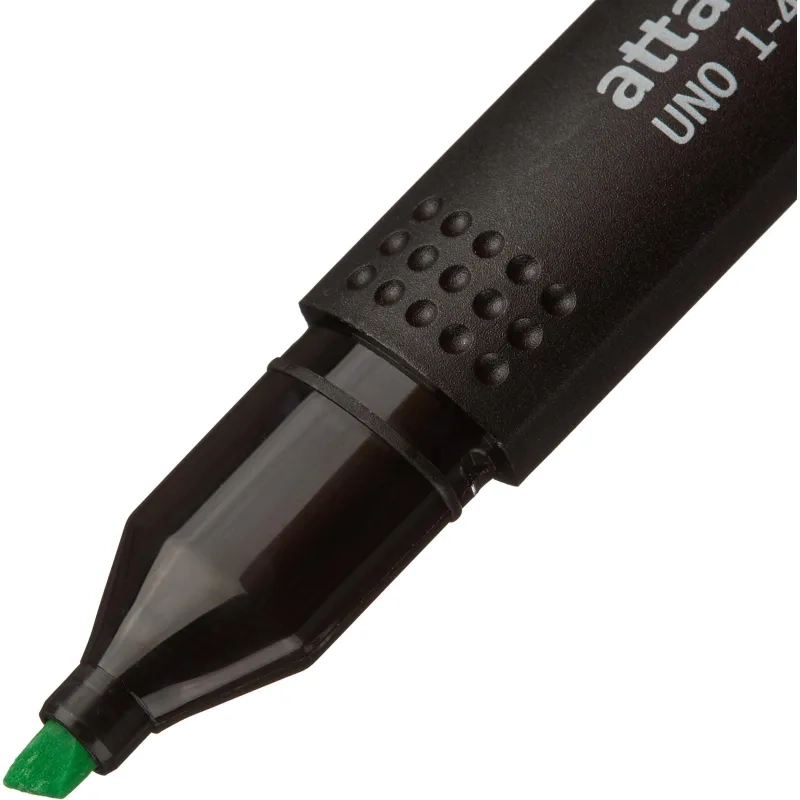 Маркер текстовыделитель Uno 1-4мм зеленый