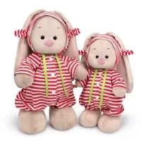 Мягкая игрушка &laquo;Зайка Ми в полосатом комбинезоне&raquo;, 25 см