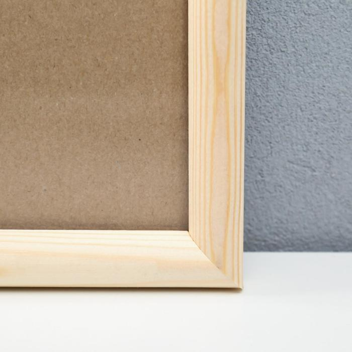 Фоторамка 50х70 см белое дерево № 5 (пластиковый экран) Фоторамка 50х70 см белое дерево № 5 (пластиковый экран)