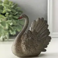 Фигурка для чайной церемонии "Белая лебедь" меняет цвет 11х10х8 см Фигурка для чайной церемонии "Белая лебедь" меняет цвет 11х10х8 см