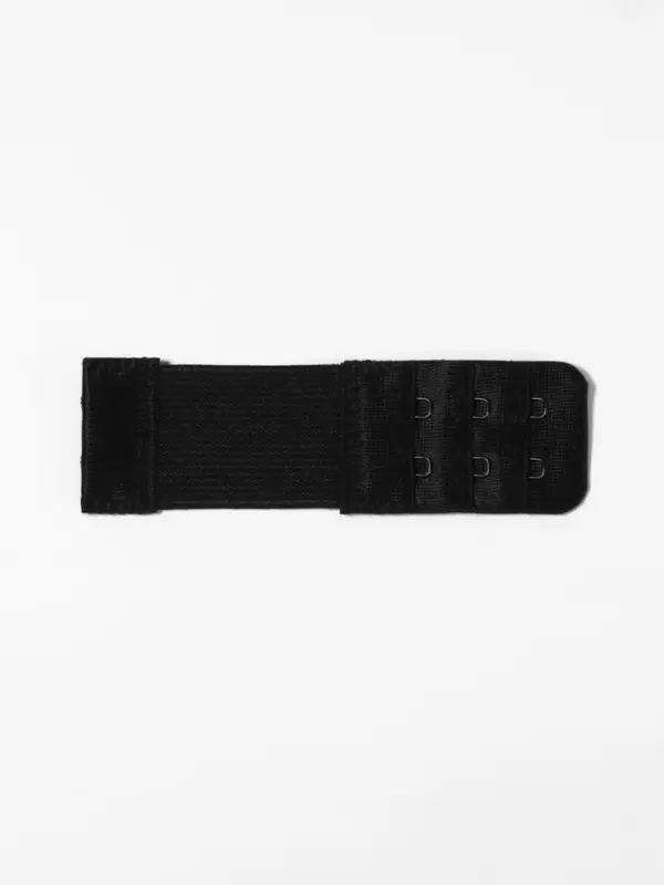 Застёжка-удлинитель для бюстгальтера TEIRA, 3 ряда 2 крючка, с резинкой, 10.5&times;3.2 см, набор 3 шт.