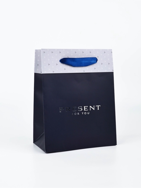 Пакет ламинированный двухсторонний «Подарок», MS 18 × 23 × 10 см