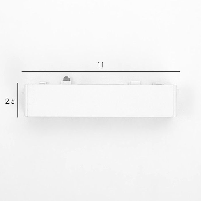 Светильник трековый ULTRA "Линза" LED 6Вт 3000K-5700К CRI90 белый 12,2х2,6х2,4см