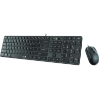 Набор клавиатура+мышь Genius SlimStar C126 (USB), Black      (31330007402)