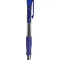 Ручка шариковая Pilot. Super Grip, автоматическая, синий стержень BPGP-10R-M (L), узел 1 мм, на масляной основе, резиновый упор