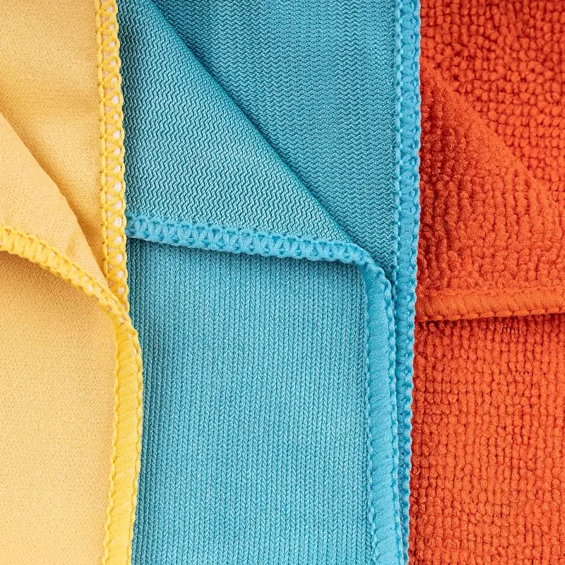 13 Набор салфеток от пыли, для стекол, полировки AVS MF-6118 (3шт разные, 30х35, 30х30, 30х25см)