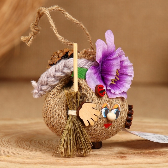 Оберег «Домовушка Тюха», микс Оберег «Домовушка Тюха», микс