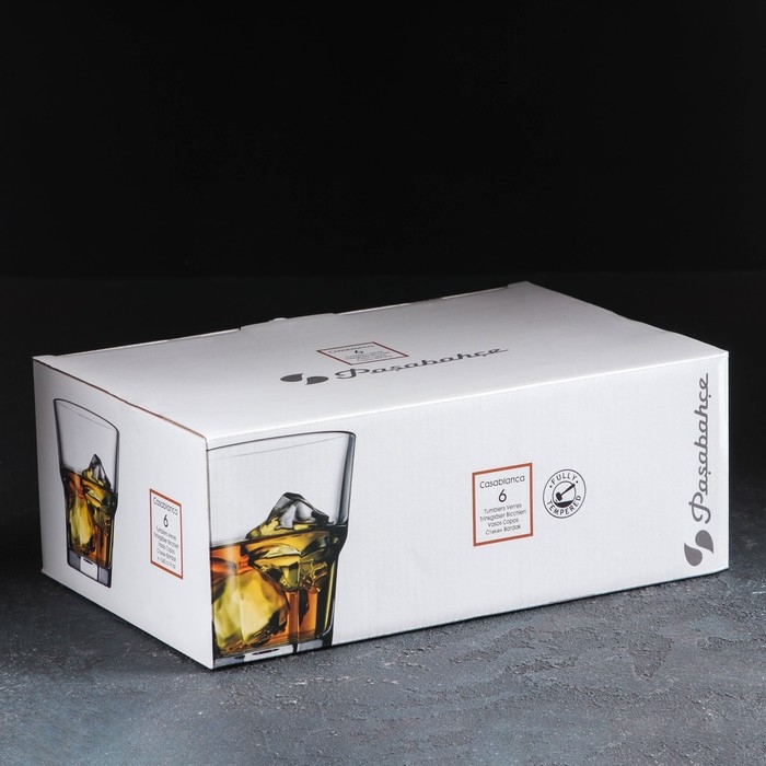 Набор стеклянных стаканов Casablanca, 265 мл, 6 шт Набор стеклянных стаканов Casablanca, 265 мл, 6 шт