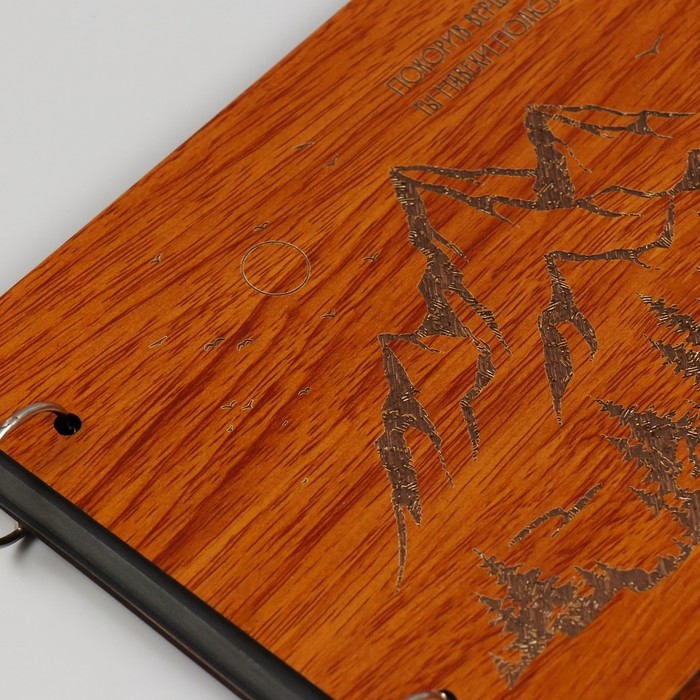 Фотоальбом 30 листов Фотоальбом 30 листов "Горы" 27х19х2 см