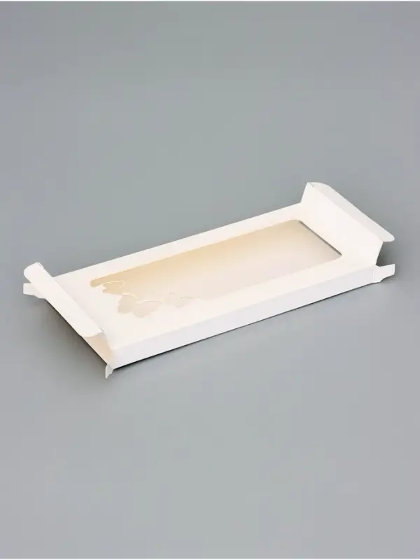 Подарочная коробка под плитку шоколада, с вырубным окном, «Бабочки», 17.1×8×1.4 см Подарочная коробка под плитку шоколада, с вырубным окном, «Бабочки», 17.1×8×1.4 см