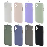 Силикон iPh 11 Pudding Slim (с закрытой камерой)