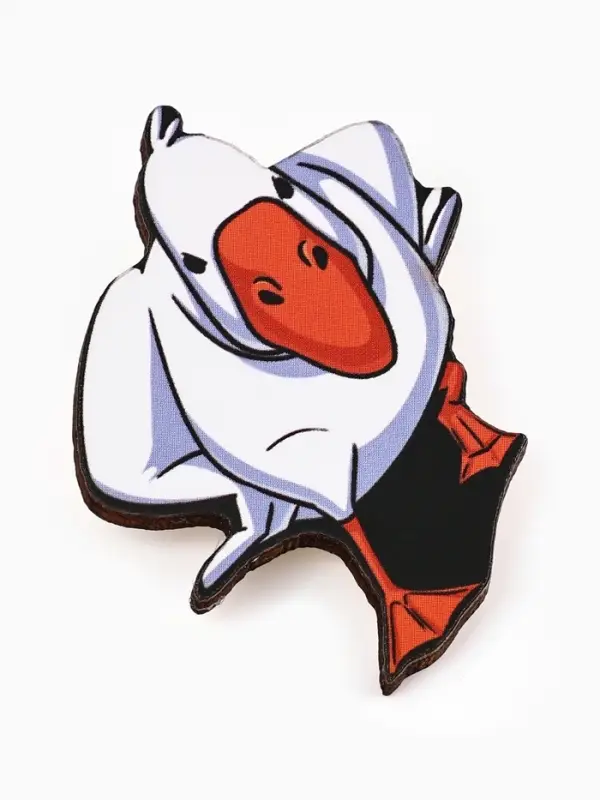 Значок в коробочке &laquo;Гусь&raquo;, 3.3&times;4 см