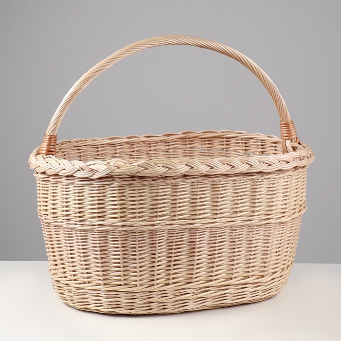 Корзина «Арти», 20 л, дно - 37х25, Верх - 45х30 см, Н= 24/40 см Корзина «Арти», 20 л, дно - 37х25, Верх - 45х30 см, Н= 24/40 см