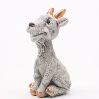 Фигурка декоративная &laquo;Козел Буян&raquo;, неокрашенный, 8&times;3&times;4 см, серая