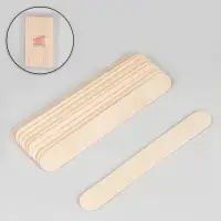 Шпатели для депиляции, деревянные, 15×1.7 см, 10 шт.