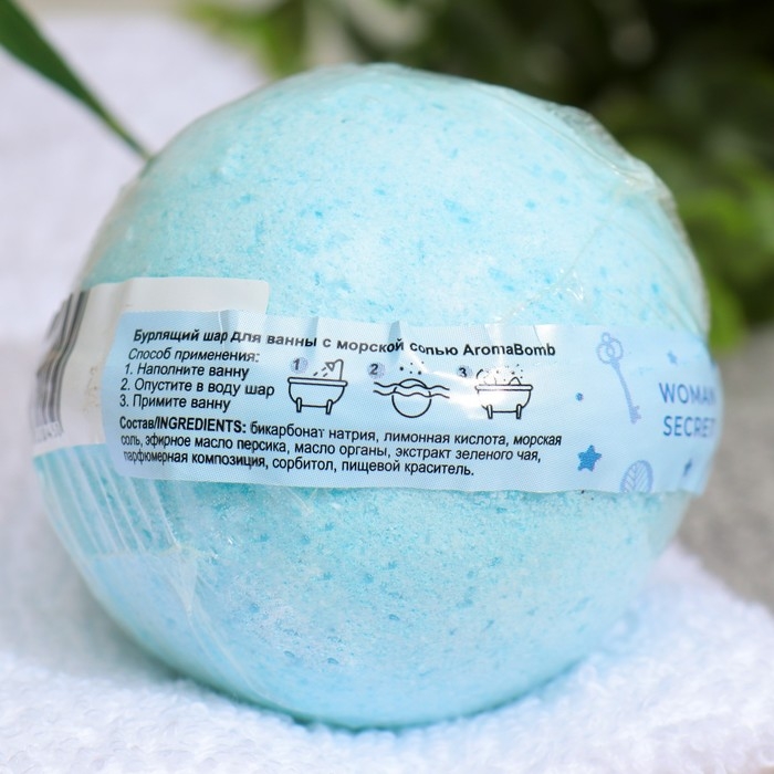 Бомбочка для ванн Aroma Soap Woman Secret, 130 г Бомбочка для ванн Aroma Soap Woman Secret, 130 г