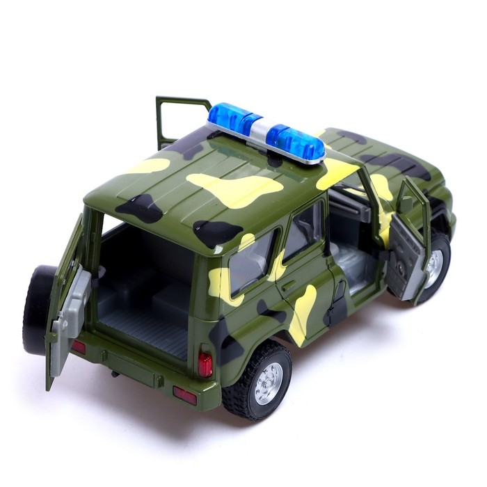 Машина инерционная «Армия», масштаб 1:24, свет и звук Машина инерционная «Армия», масштаб 1:24, свет и звук