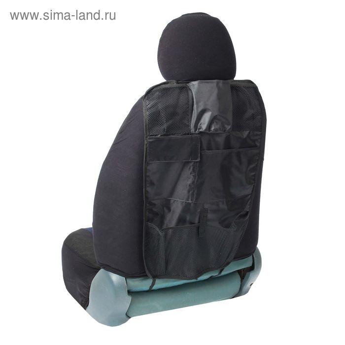 Накидка-органайзер TORSO, 7 карманов, 37х60 см, черный Накидка-органайзер TORSO, 7 карманов, 37х60 см, черный