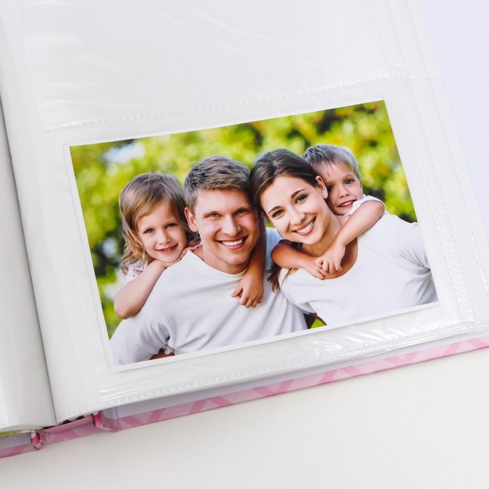 Фотоальбом на 120 фото 10х15 см "Воздушный шар. Детский" в коробке МИКС 25,5х23х4,5 см