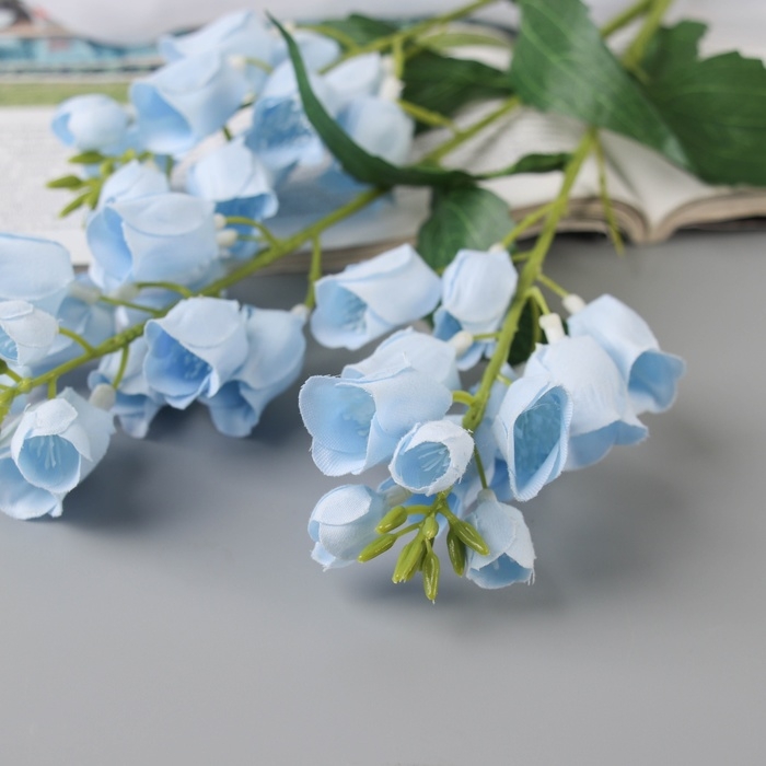 Цветы искусственные  Цветы искусственные "Наперстянка садовая" 68 см, голубой