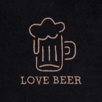 Полотенце махровое Этель Love beer 35х50 см, 100% хлопок, 350 г/м2