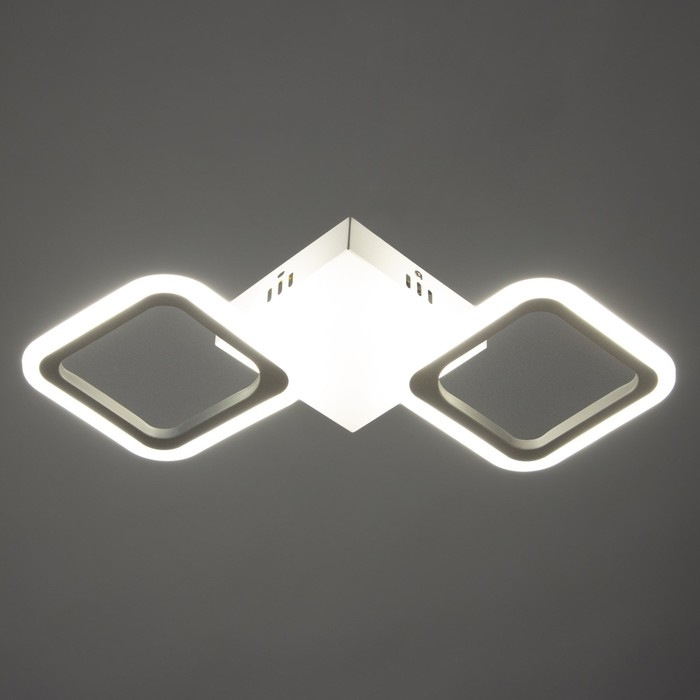 Люстра Люстра "Геометрия" LED 80Вт Белый 2700-6400к 48х23х5