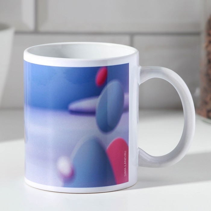 Кружка сублимация Кружка сублимация "Саша" 320 мл, с нанесением