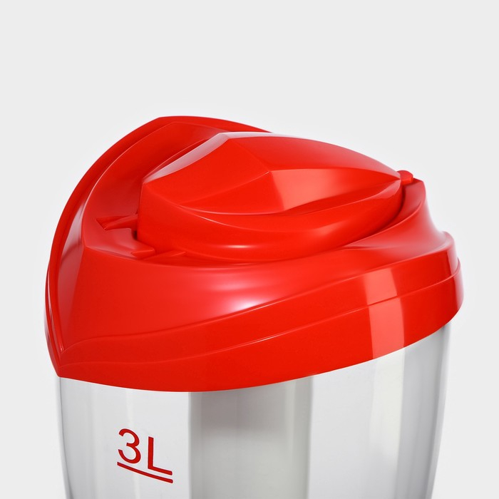 Башня пивная «Вавилон», 3 л, цвет красный Башня пивная «Вавилон», 3 л, цвет красный