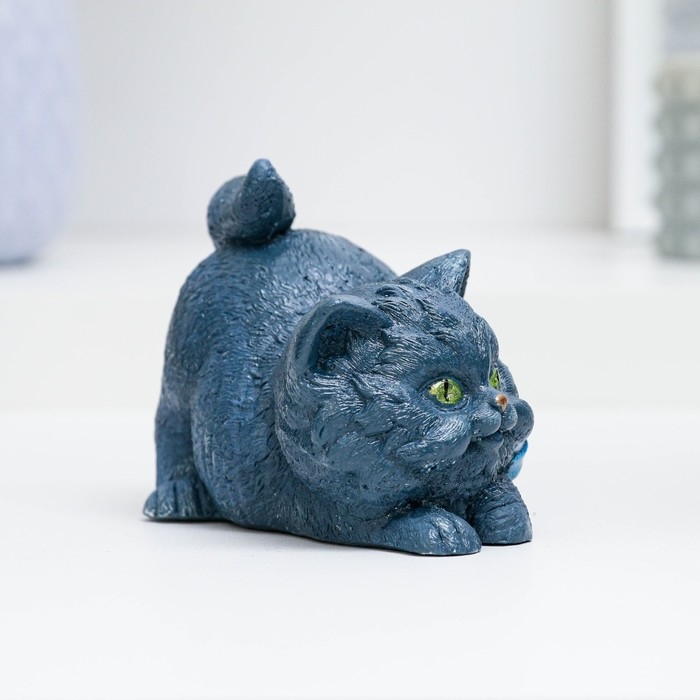 Фигура  Фигура "Котенок с бантом" 12х8х8см