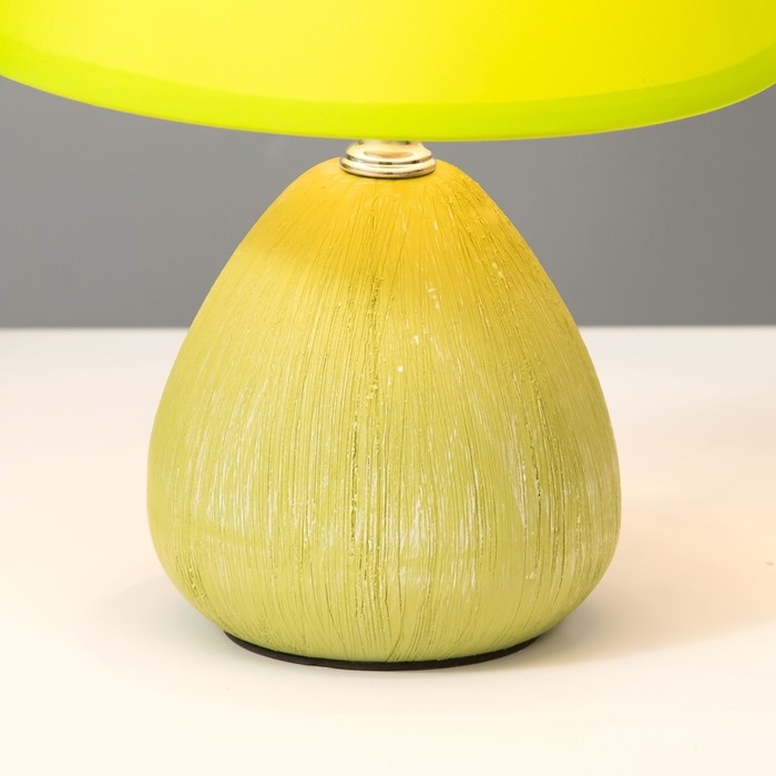 Настольная лампа Настольная лампа "Эстель" Е27 40Вт зеленый 17х17х26 см RISALUX