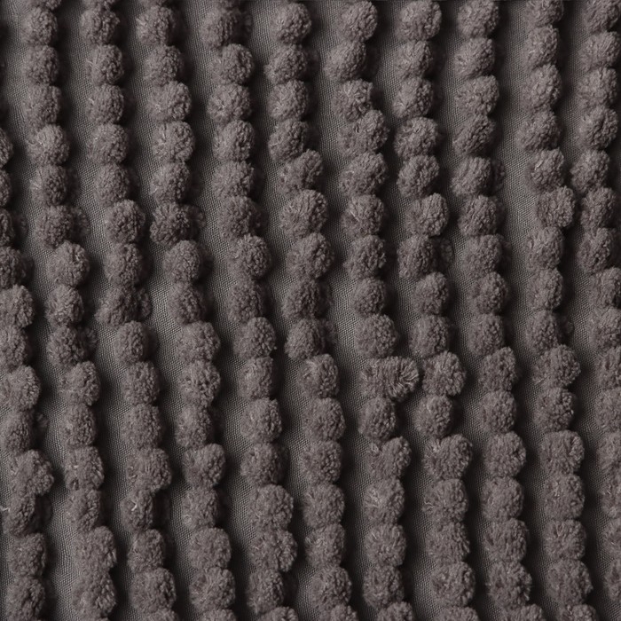 Набор ковриков для ванной Этель Букли цвет темно-серый 2 шт, 38х58 см, 48х38 см Набор ковриков для ванной Этель Букли цвет темно-серый 2 шт, 38х58 см, 48х38 см