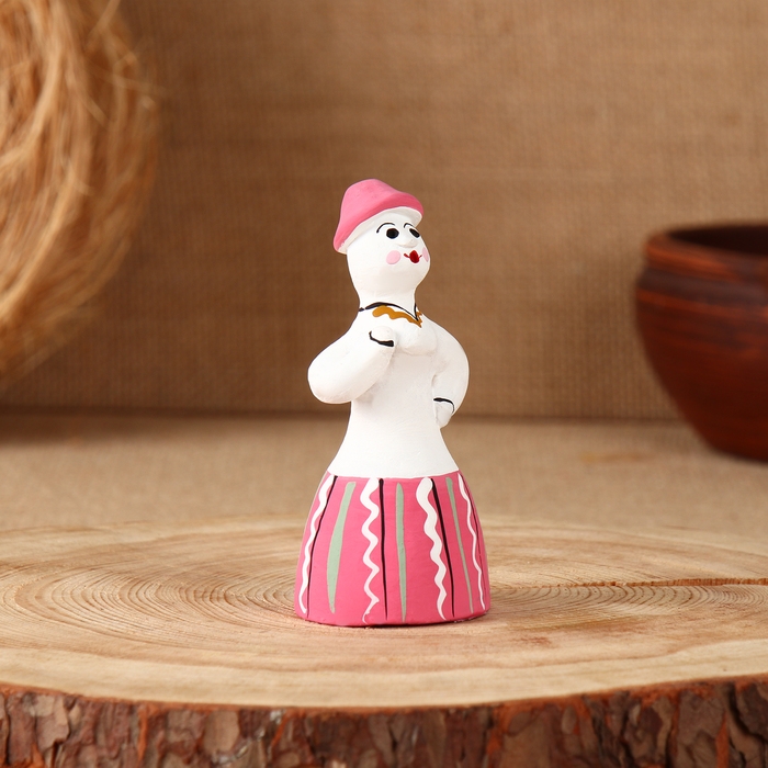 Сувенир «Баба», 5×5×10,5 см, каргопольская игрушка, микс Сувенир «Баба», 5×5×10,5 см, каргопольская игрушка, микс