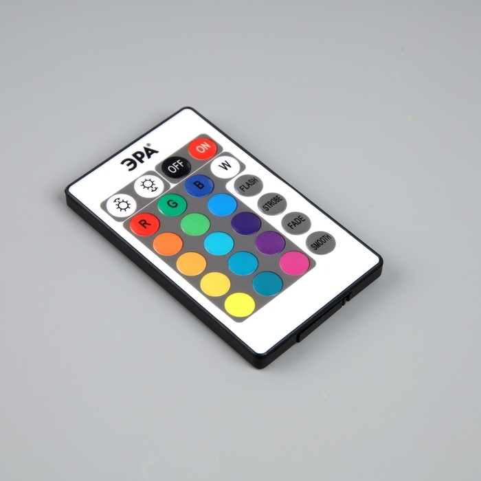 Контроллер ЭРА, для RGB ленты, 12 В, 72 Вт, 6 А, IP20, пульт ДУ Контроллер ЭРА, для RGB ленты, 12 В, 72 Вт, 6 А, IP20, пульт ДУ