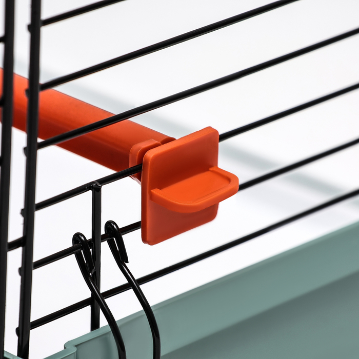 Клетка пролётная 2 яруса, 100 х 37 х 37 см, микс цветов Клетка пролётная 2 яруса, 100 х 37 х 37 см, микс цветов