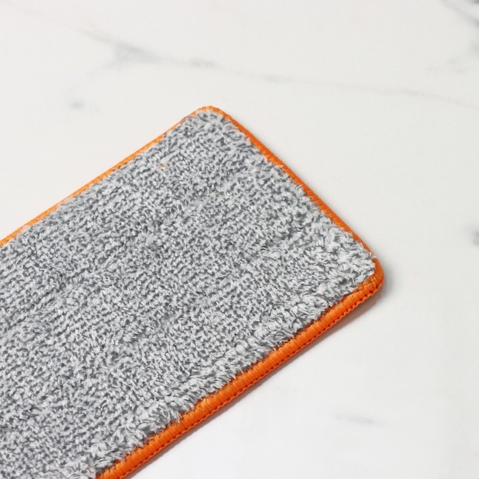 Насадка для швабры с отжимом Raccoon, карманы с двух сторон, микрофибра, 42×11,5 см Насадка для швабры с отжимом Raccoon, карманы с двух сторон, микрофибра, 42×11,5 см