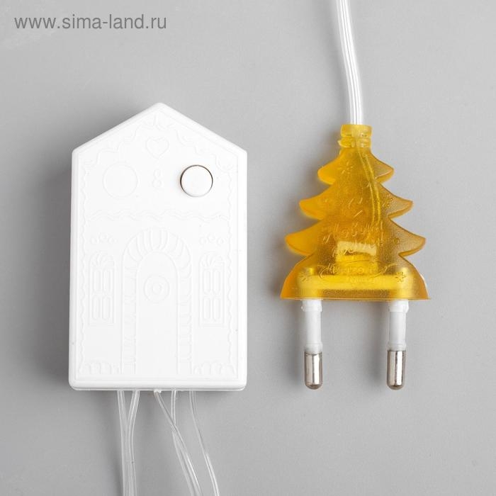 Гирлянда «Нить» 5 м с насадками «Шарики жёлтые», IP20, прозрачная нить, 30 LED, свечение жёлтое, 8 режимов, 220 В Гирлянда «Нить» 5 м с насадками «Шарики жёлтые», IP20, прозрачная нить, 30 LED, свечение жёлтое, 8 режимов, 220 В