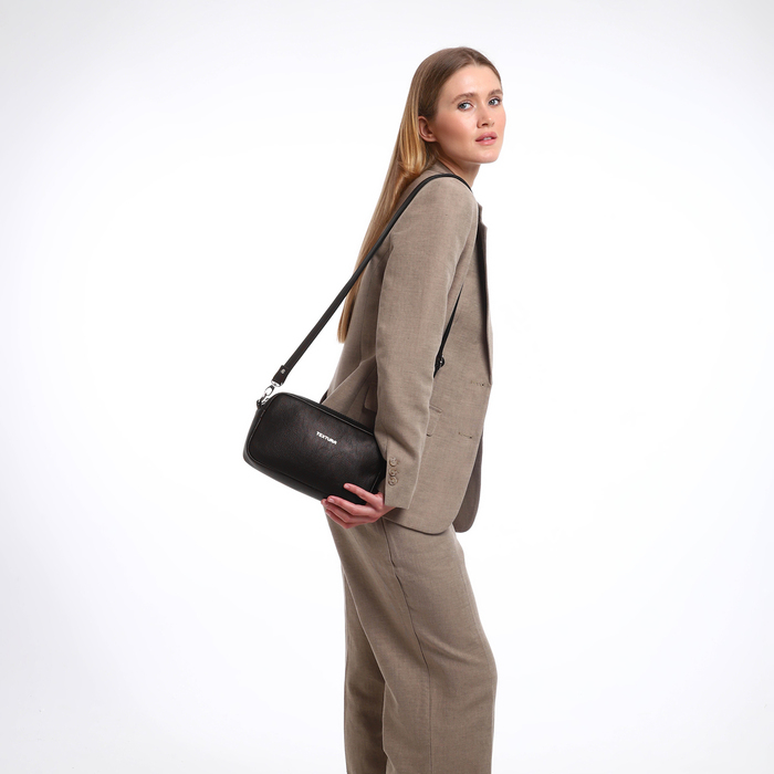 Сумка женская через плечо TEXTURA, маленький размер, цвет коричневый Сумка женская через плечо TEXTURA, маленький размер, цвет коричневый