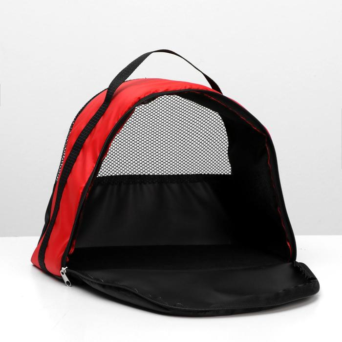 Сумка - переноска для животных, оксфорд, 36 х 17 х 25 см, красная Сумка - переноска для животных, оксфорд, 36 х 17 х 25 см, красная