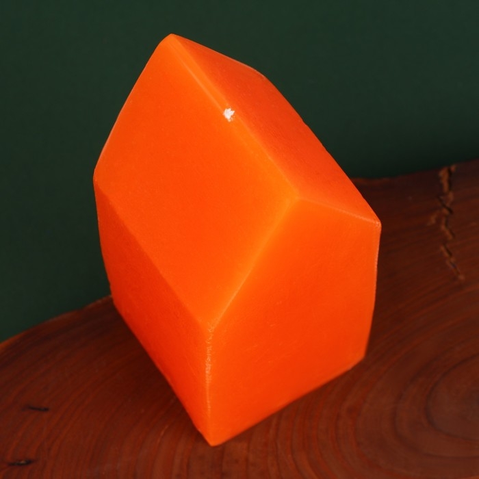 Свеча в форме домика, МИКС, без аромата, 6 х 6 х 12,5 см. Свеча в форме домика, МИКС, без аромата, 6 х 6 х 12,5 см.