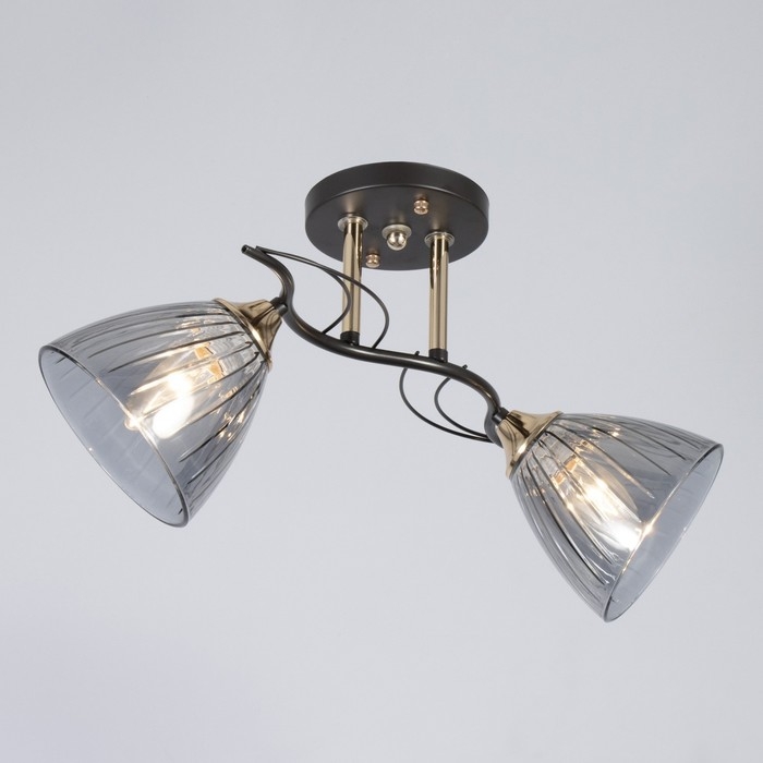 Люстра Люстра "Сальма" 2хЕ27 40Вт черный 48х18х24см BayerLux