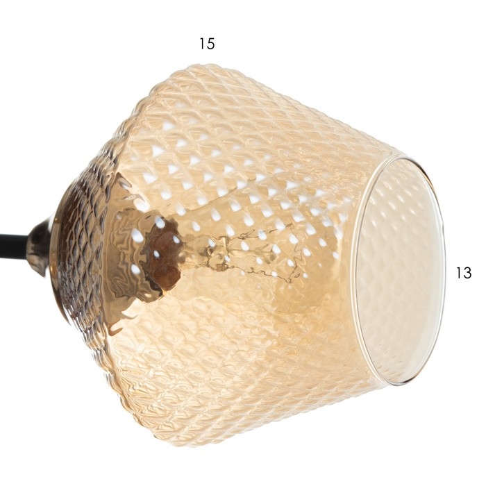 Люстра Люстра "Изота" 3хE27 40Вт черный 38х38х28 см BayerLux