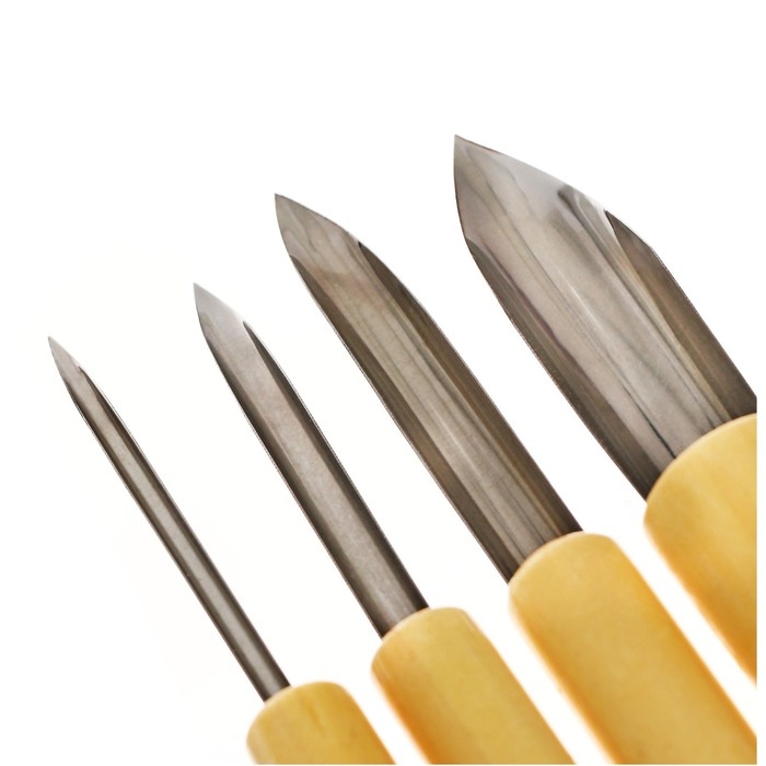 Набор инструментов для лепки Calligrata, 4 штуки Набор инструментов для лепки Calligrata, 4 штуки