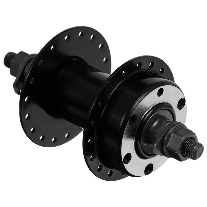 Втулка передняя Dream Bike, 36 отверстий, под гайки, под диск Втулка передняя Dream Bike, 36 отверстий, под гайки, под диск