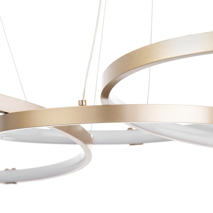 Светильник BayerLux Светильник BayerLux "Ринго" 4хLED 95Вт 4000К золото 110х50х100 см