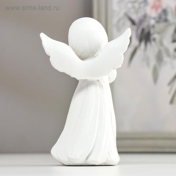 Сувенир полистоун Сувенир полистоун "Белоснежный ангел-девочка с охапкой роз" МИКС 14х7,5х7 см